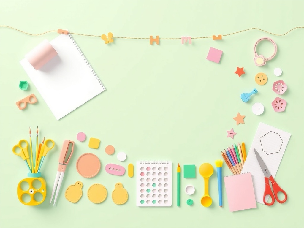 MATERIALES DE DECORACIÓN Y PARA MAESTROS