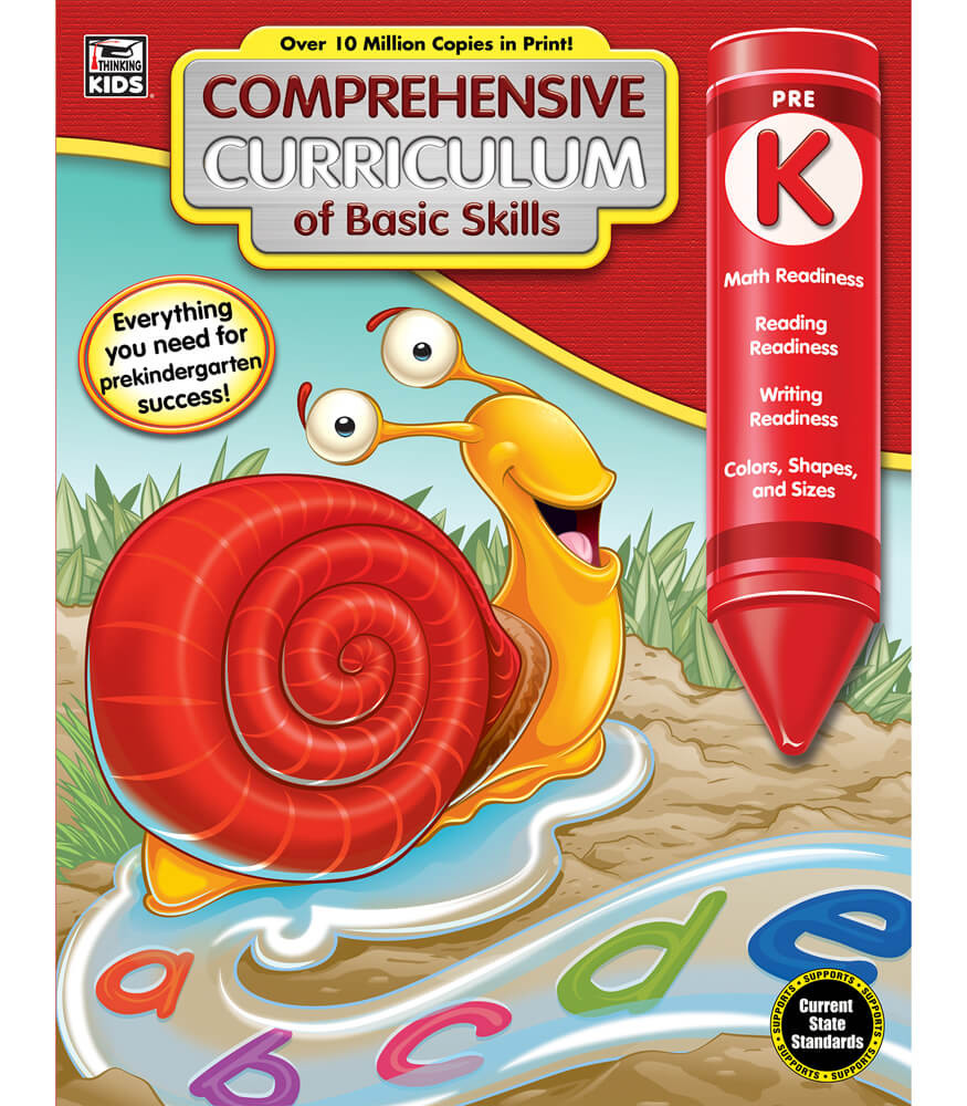 Comprehensive Curriculum of Basic Skills Workbook Grade PK-K Paperback