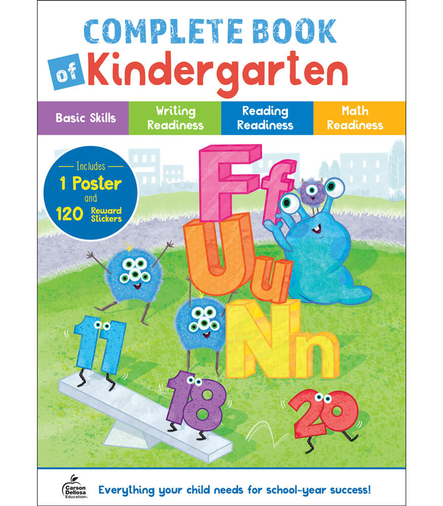 Complete Book of Kindergarten Workbook Grade K