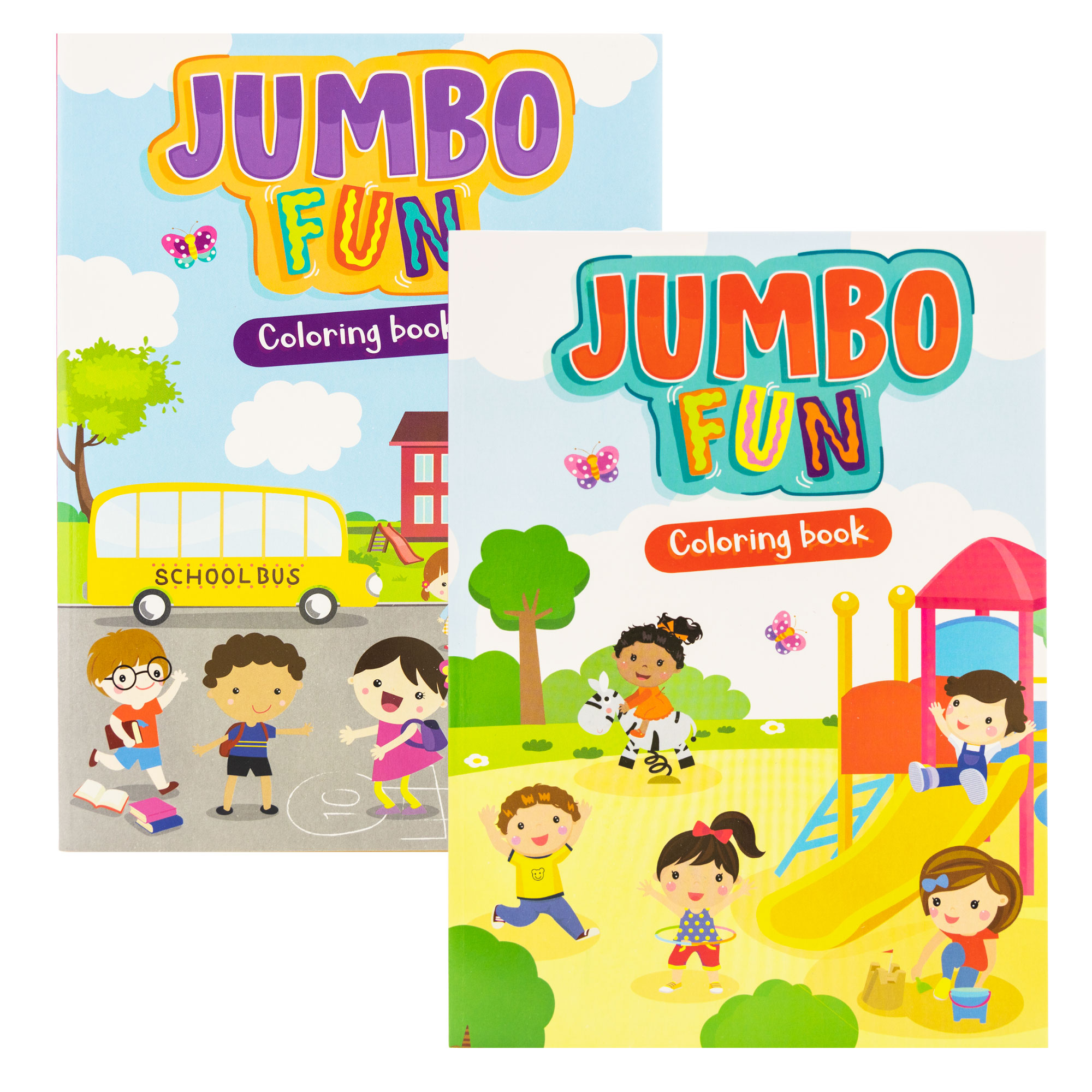 ACTIVITY COLORING JUMBO FUN BOOK