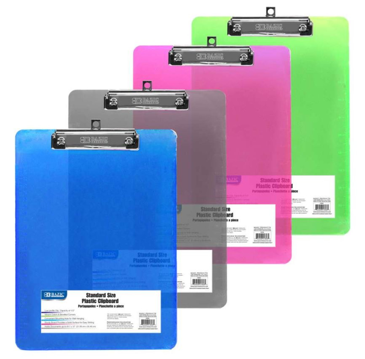 PLASTIC CLIPBOARD W/ LOW