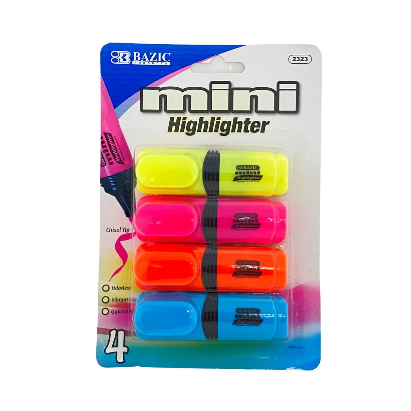 MINI HIGHLIGHTER 4 Pack