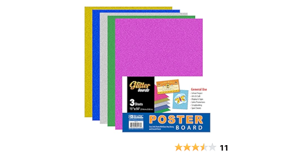 GLITTER POSTER BOARD