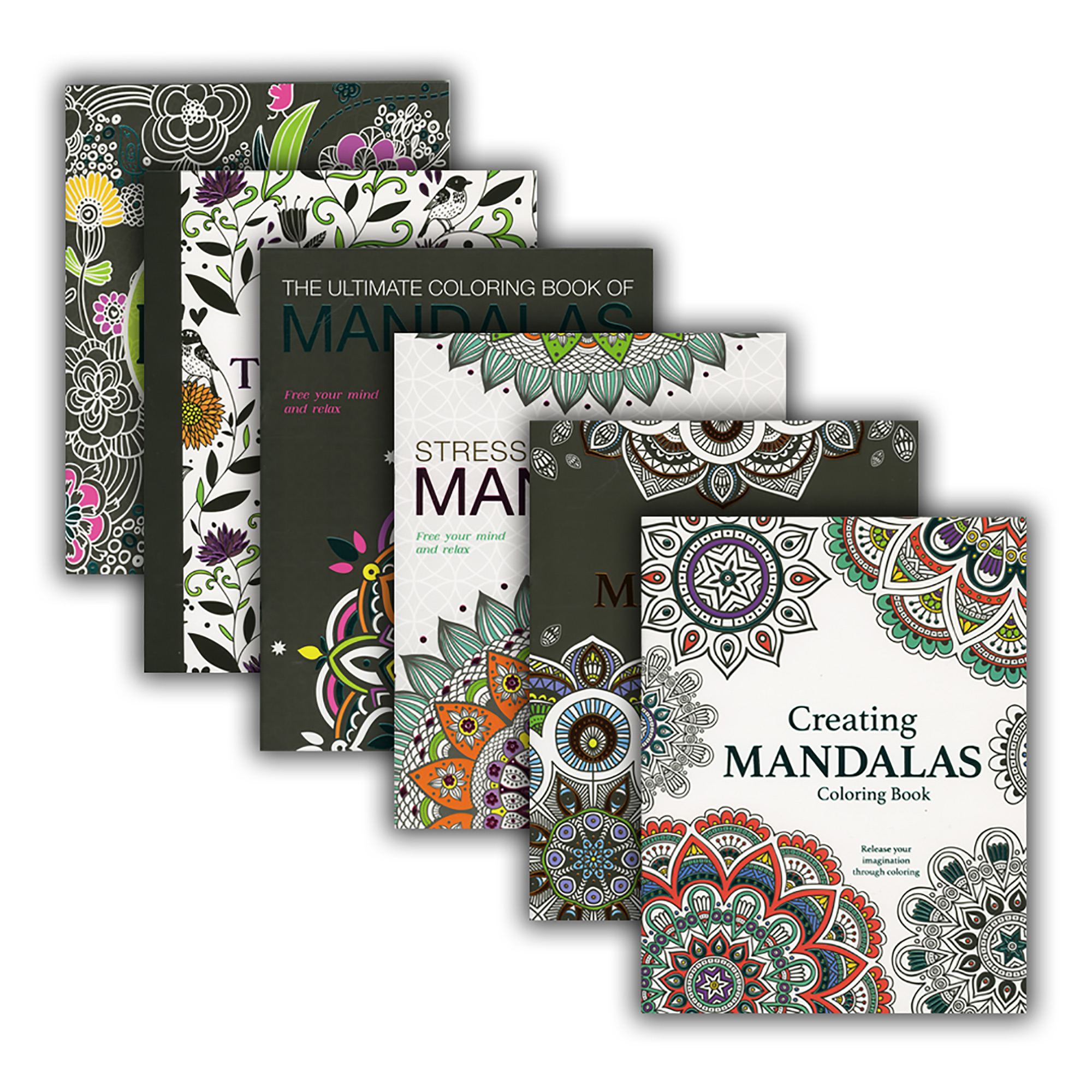 COLORING BOOK FOR ADULTS MANDALAS