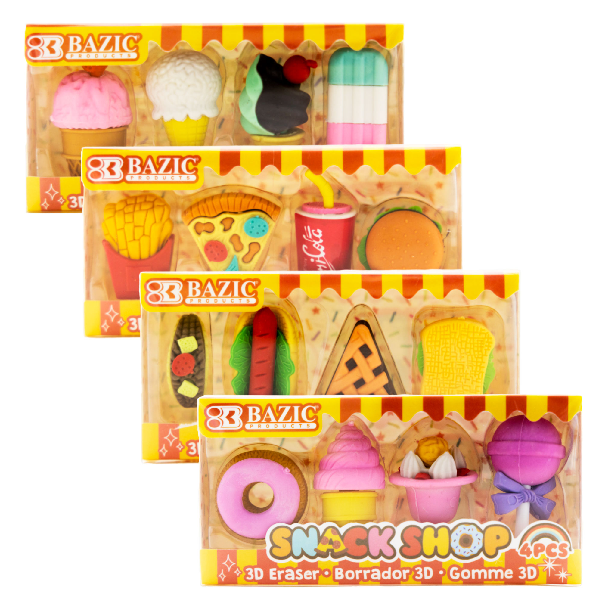 SNACK SHOP 3D ERASER