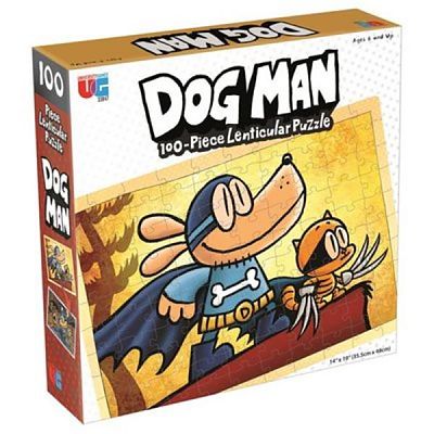 Dogman Adventures Lenticular 100 Piece