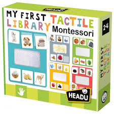 HEADU Montessori My First Tactile Library