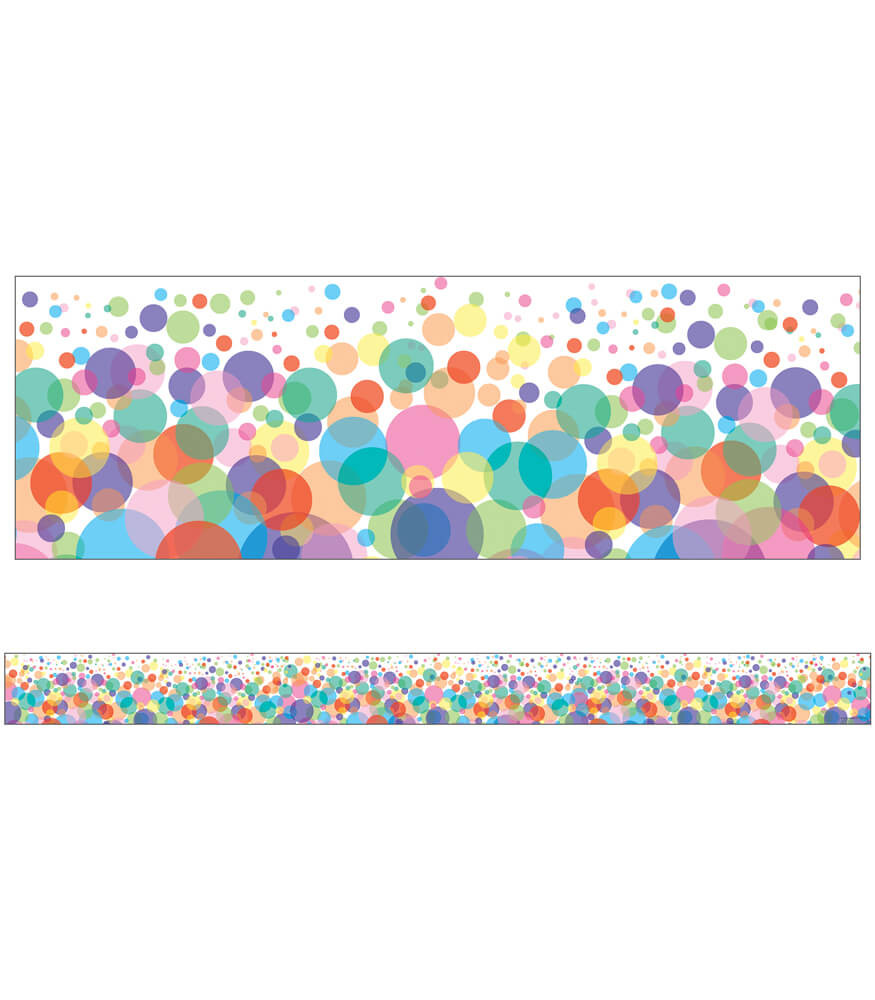 Bubbles Straight Borders