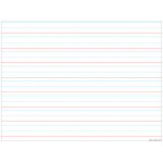 Handwriting 3/4 Lined 17X22 Smart Poly Chart