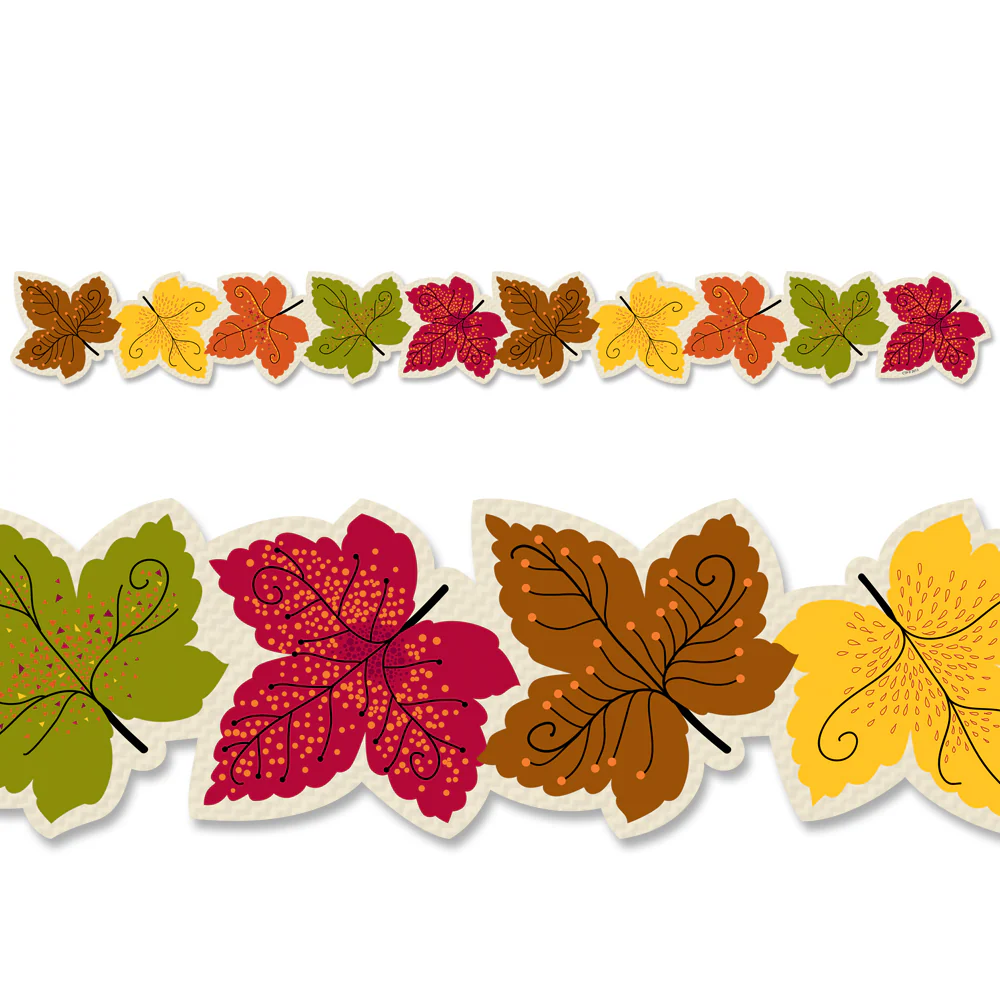 Maple Leaves EZ Border