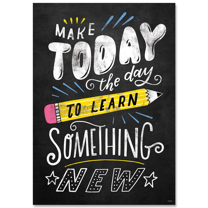 MAKE TODAY THE DAY TO…..