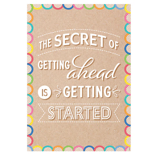 BE A GOAL GETTER…POSTER