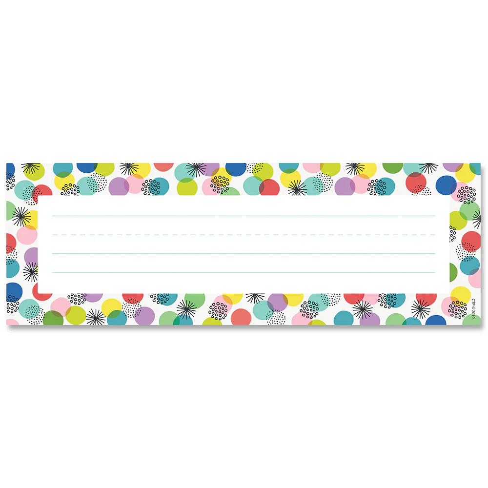 Color Pop Name Plates