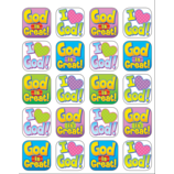 God is Great Stickers