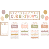 Terrazzo Tones Our Birthdays Mini Bulletin Board