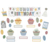 Classroom Cottage Happy Birthday Mini Bulletin Board