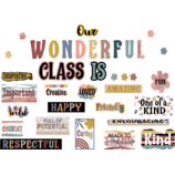 Wonderfully Wild Our Wonderful Class Mini Bulletin Board