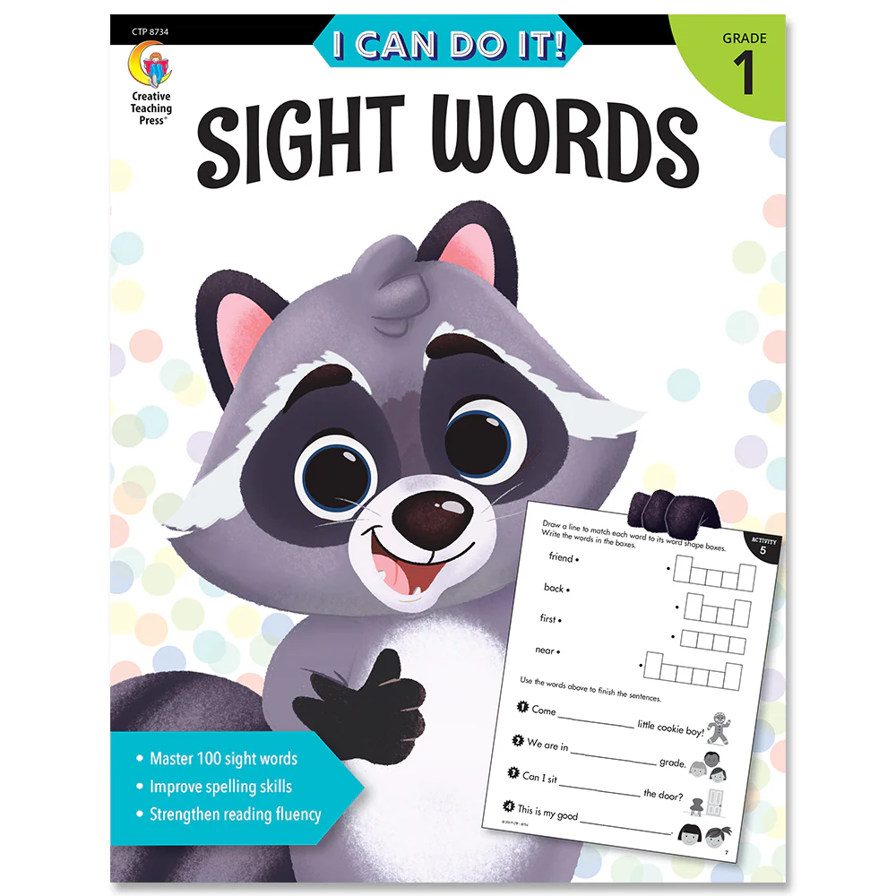 I Can Do It! Sight Words Book