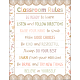 Terrazzo Tones Classroom Rules Chart
