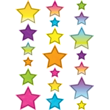 Brights 4Ever Stars Accents – Assorted Sizes