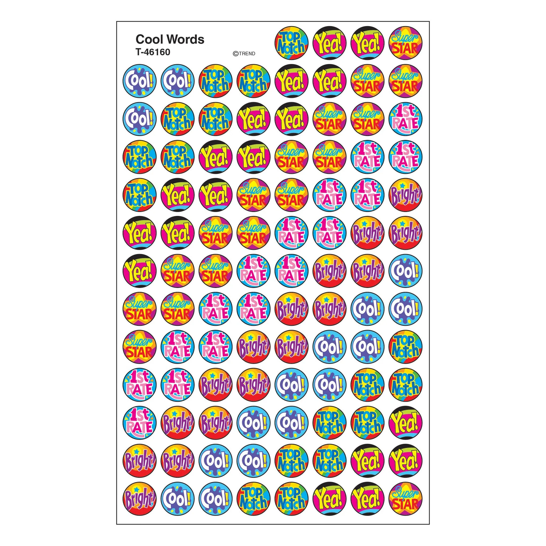 Cool Words Stickers