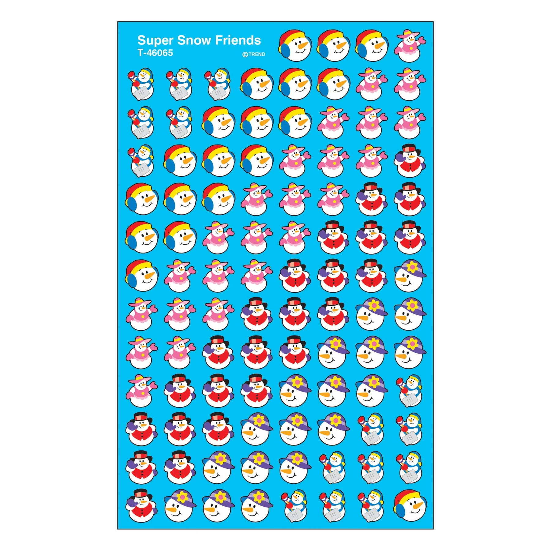 Super Snow Friends Stickers