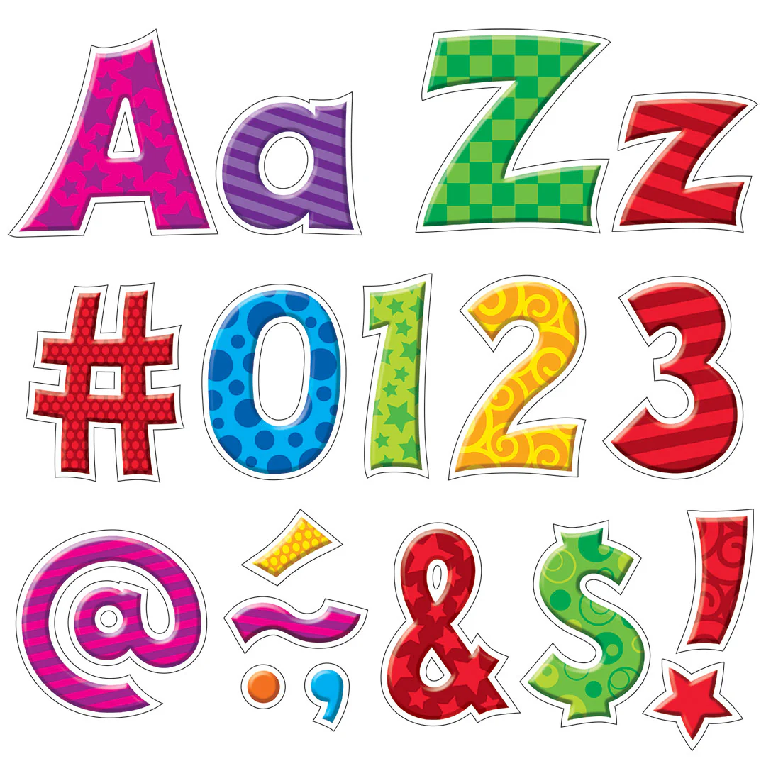Patchwork Furry Friends® 4-Inch Friendly Uppercase/Lowercase Combo Pack