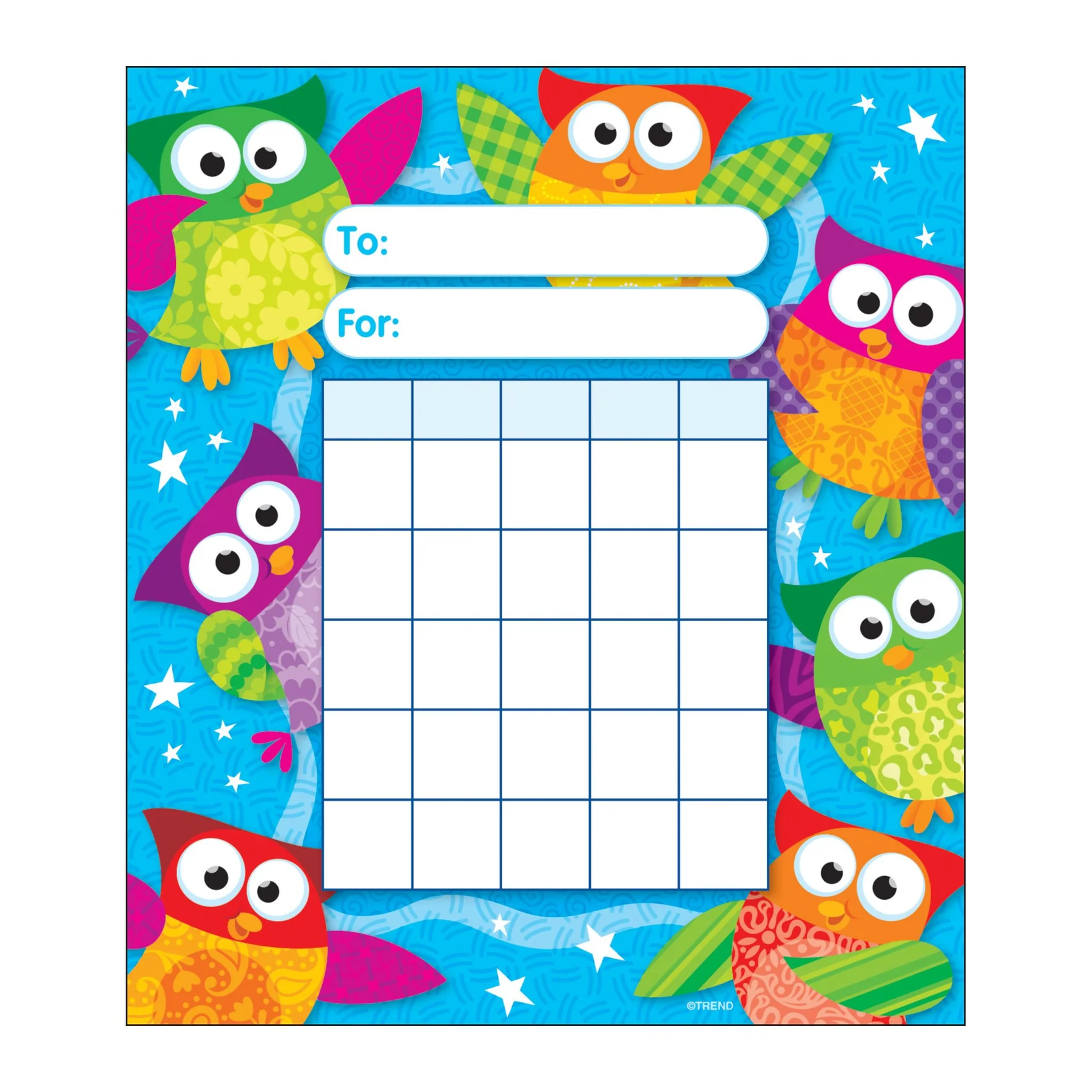 Owl-Stars Incentive Pad