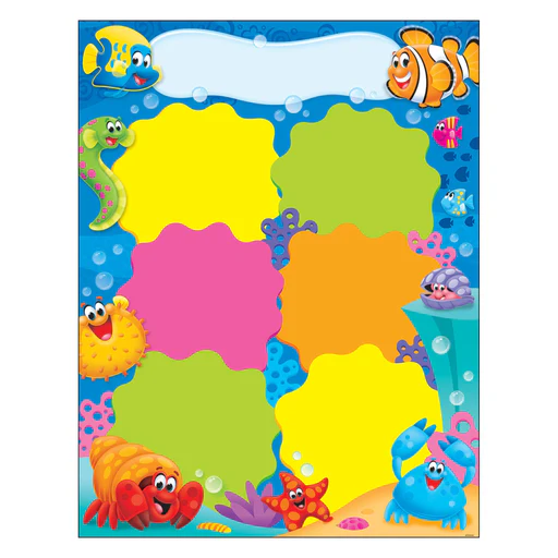 Job Chart Sea Buddies Learning Chart