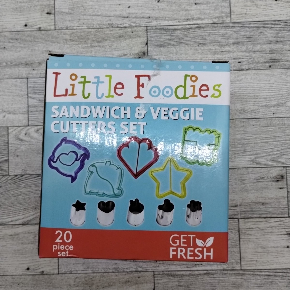 SANDWICH CUTTERS FOR KIDS LITTLE FOODIES