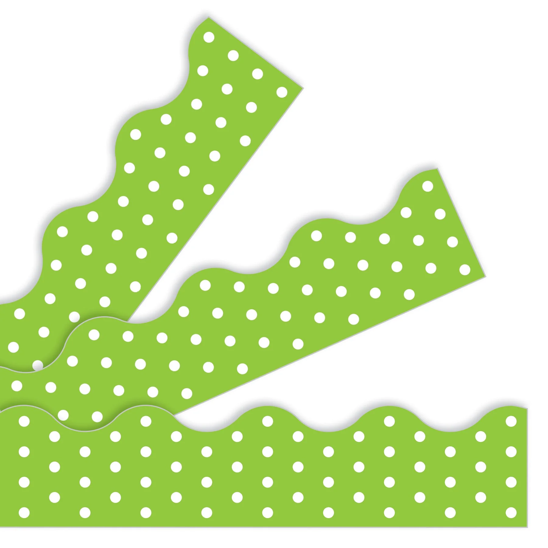 Polka Dots Lime Terrific Trimmers