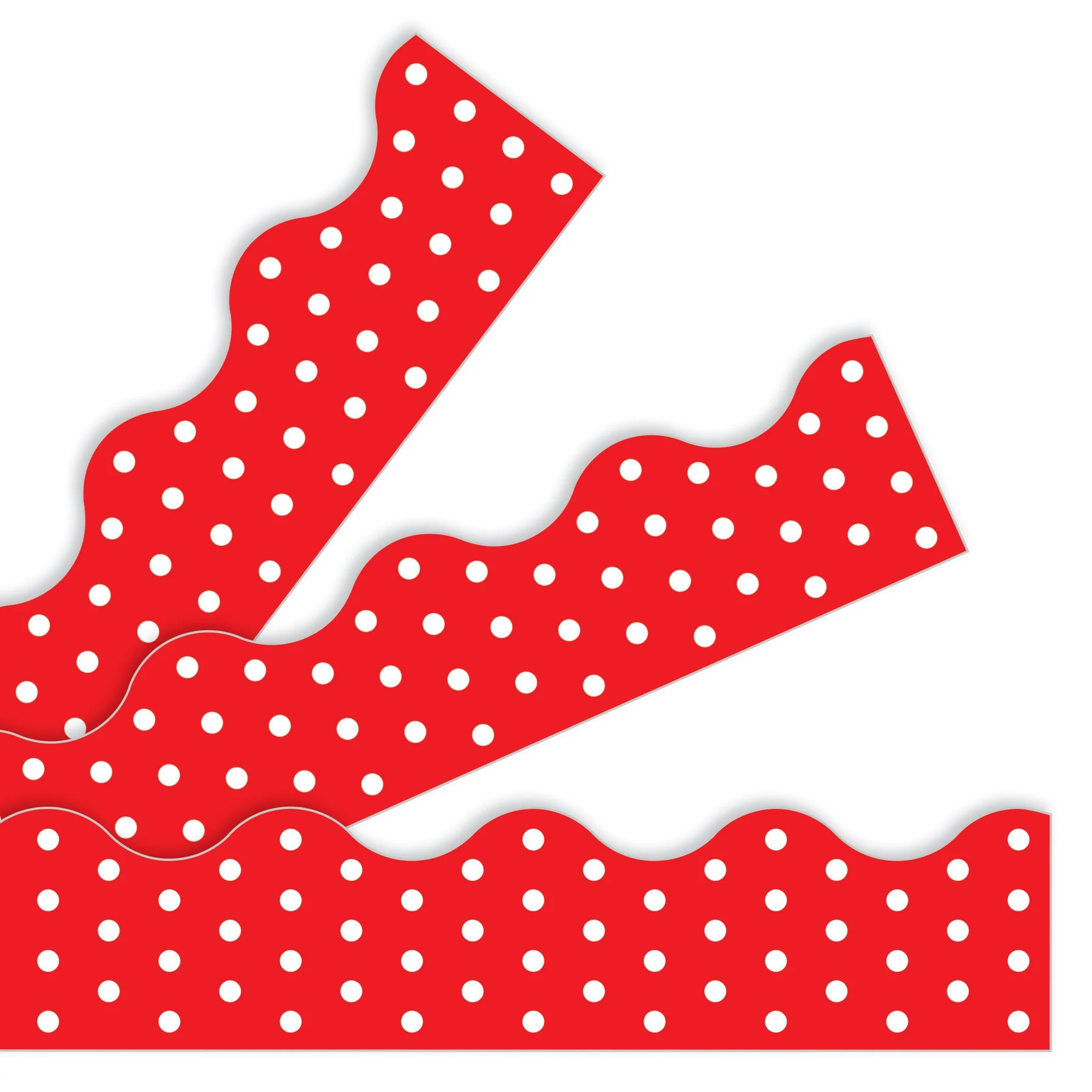 Polka Dots Red Terrific Trimmers