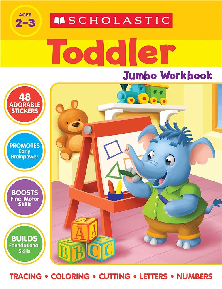 TODDLER JUMBO WORKBOOK