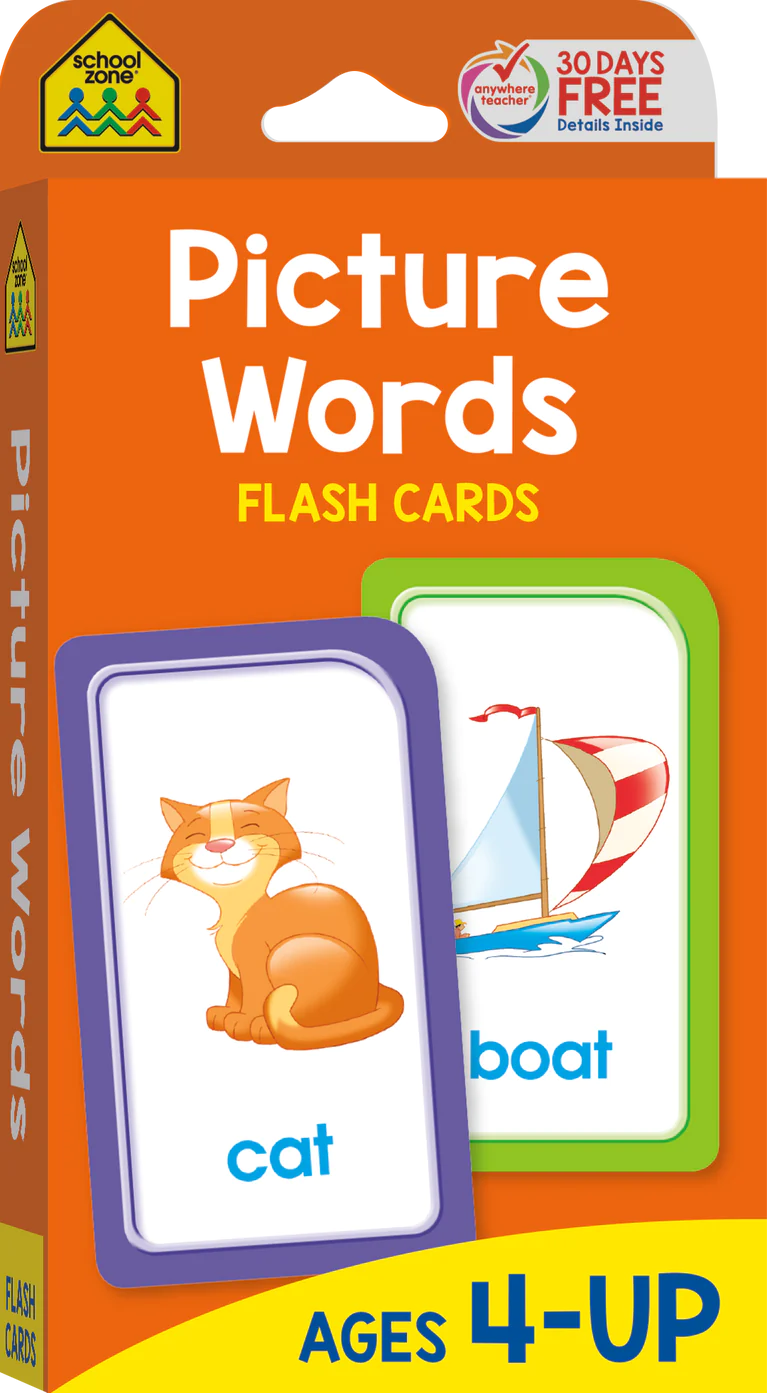 Picture Words Flash Cards