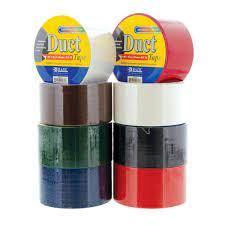 ASSORTED COLORED DUCT TAPE