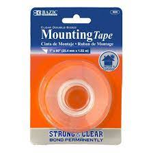 DOUBLE SIDED CLEAR MOUNTING TAPE