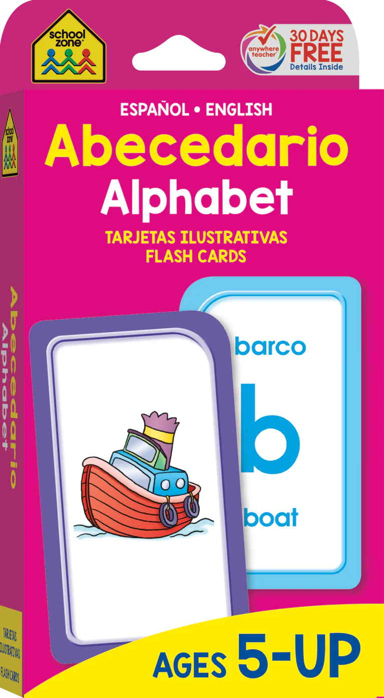 Bilingual Alphabet Flash Cards