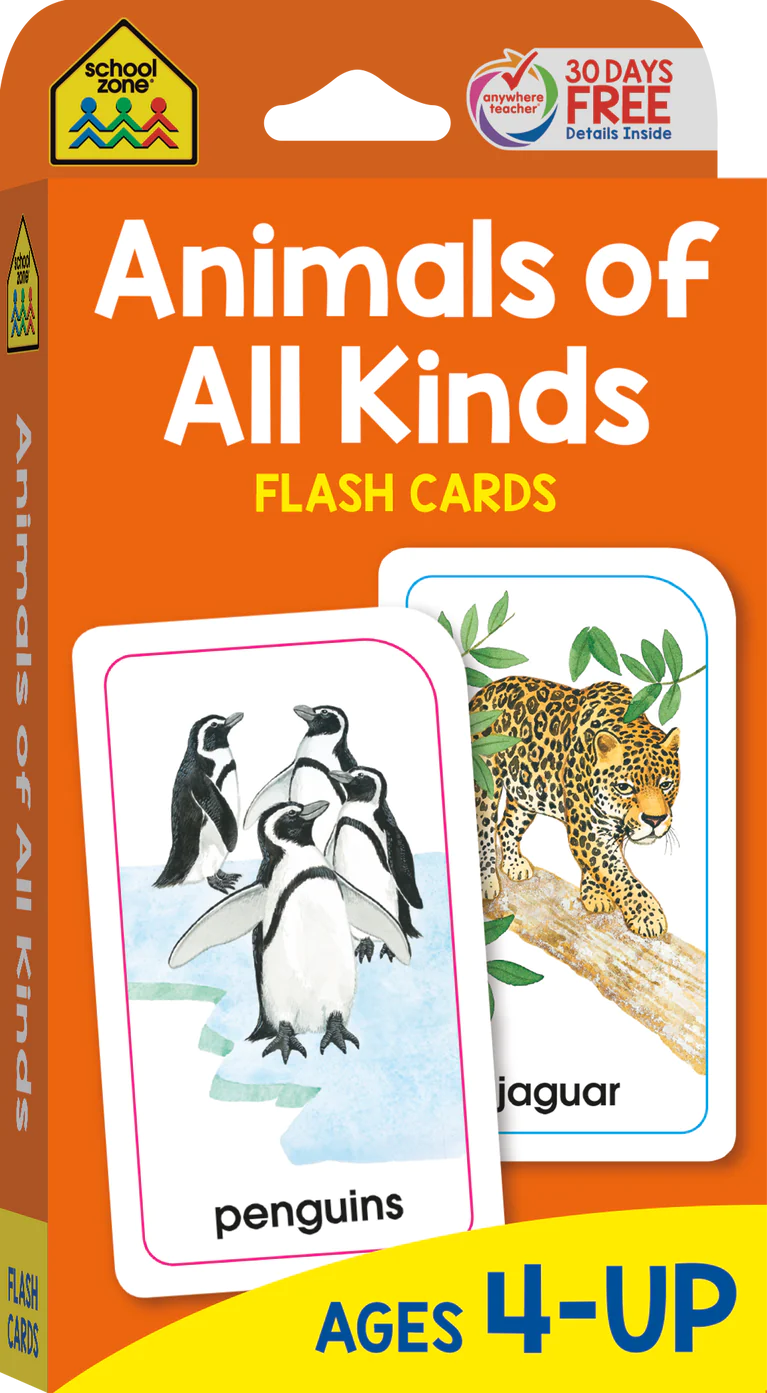 Animals of All Kinds Flash Cards