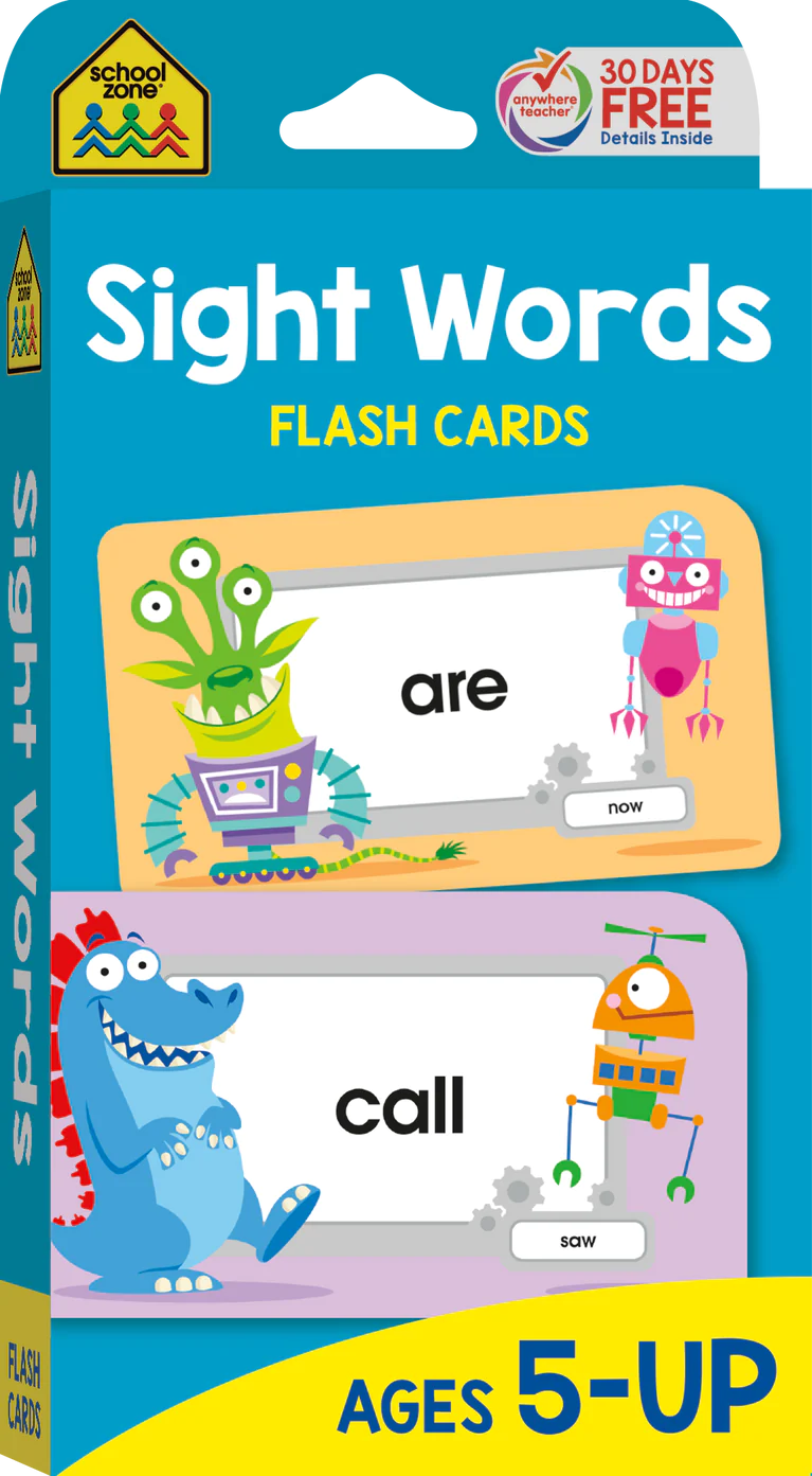 Sight Words Flash Cards