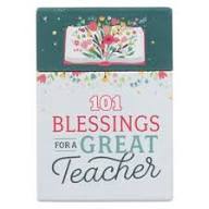 ‘101 BLESSINGS FOR A GREAT TEACHER