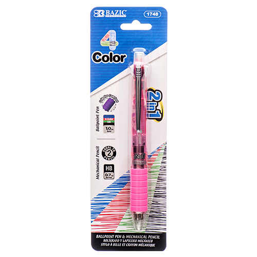 4 COLOR BALLPOINT PEN 2 IN 1