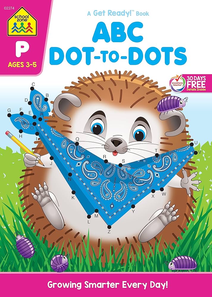 ABC DOT-TO-DOT AGES 3-5