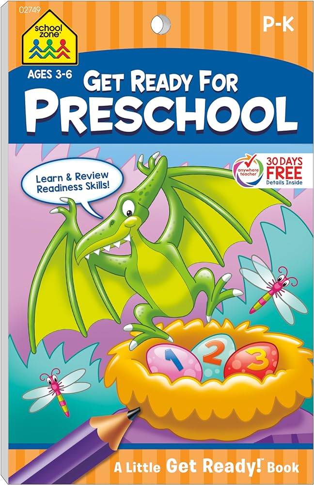 Get Ready for Preschool Workbook