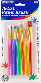 PAINT BRUSH NYLON / PINCELES