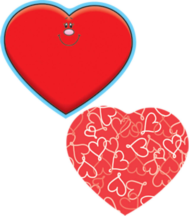 Hearts Red Mini Cutouts