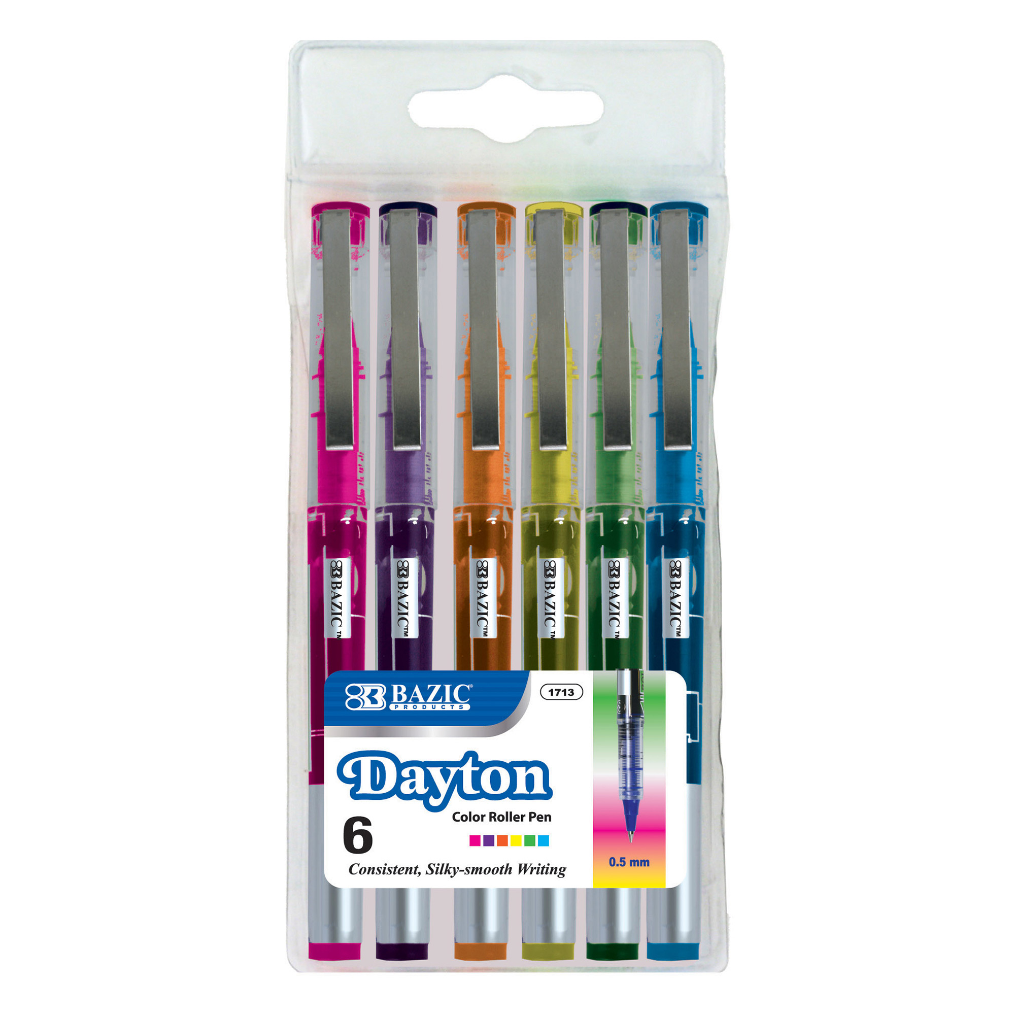 DAYTON 6 COLOR ROLLERBALL PEN