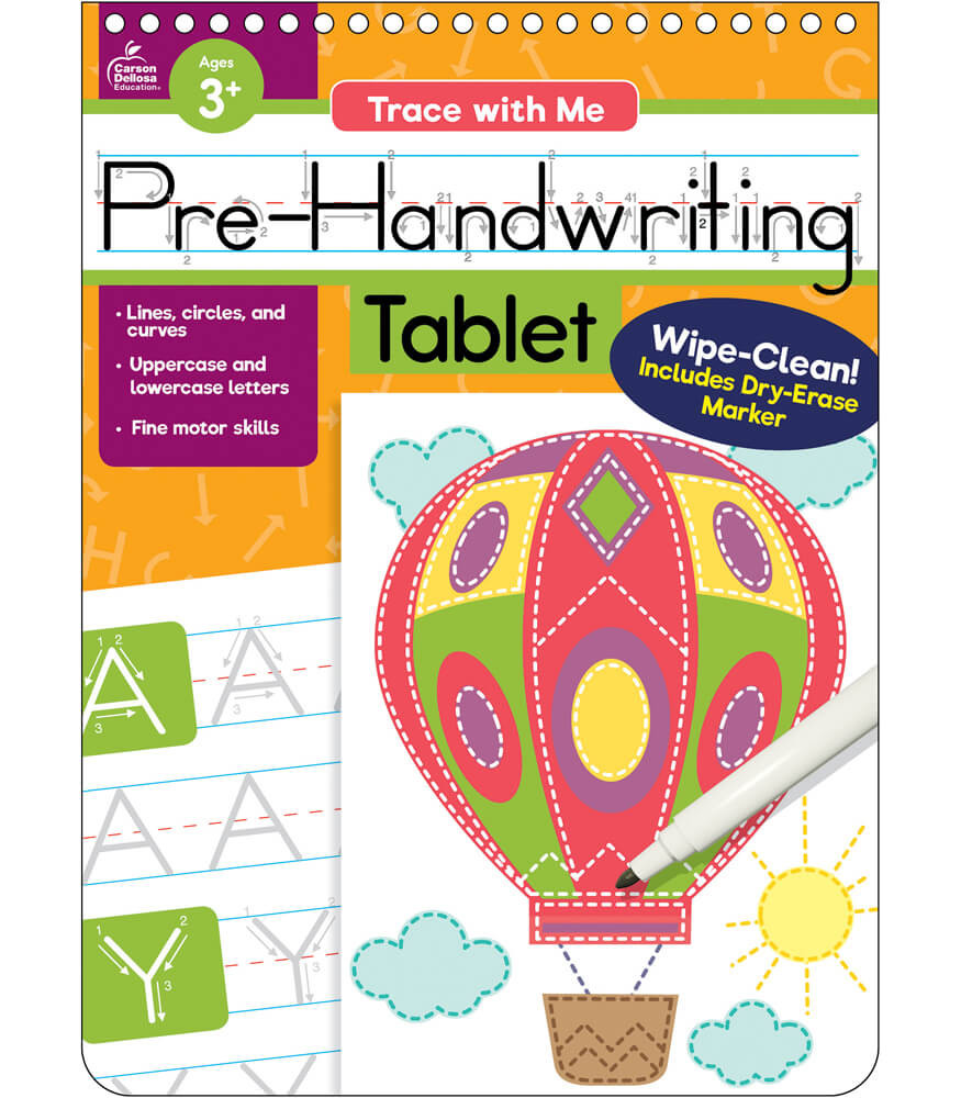 Trace with Me: Pre-Handwriting Tablet Activity