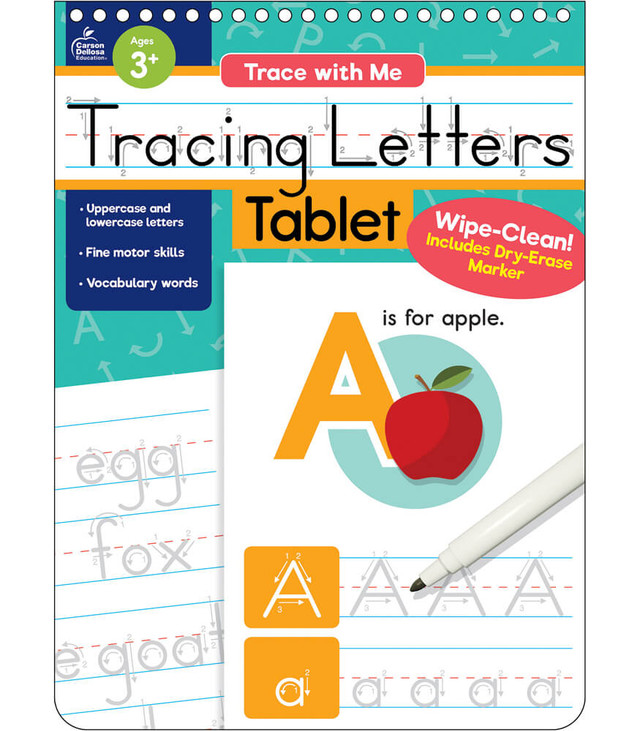 Trace with Me: Tracing Letters Tablet Activity