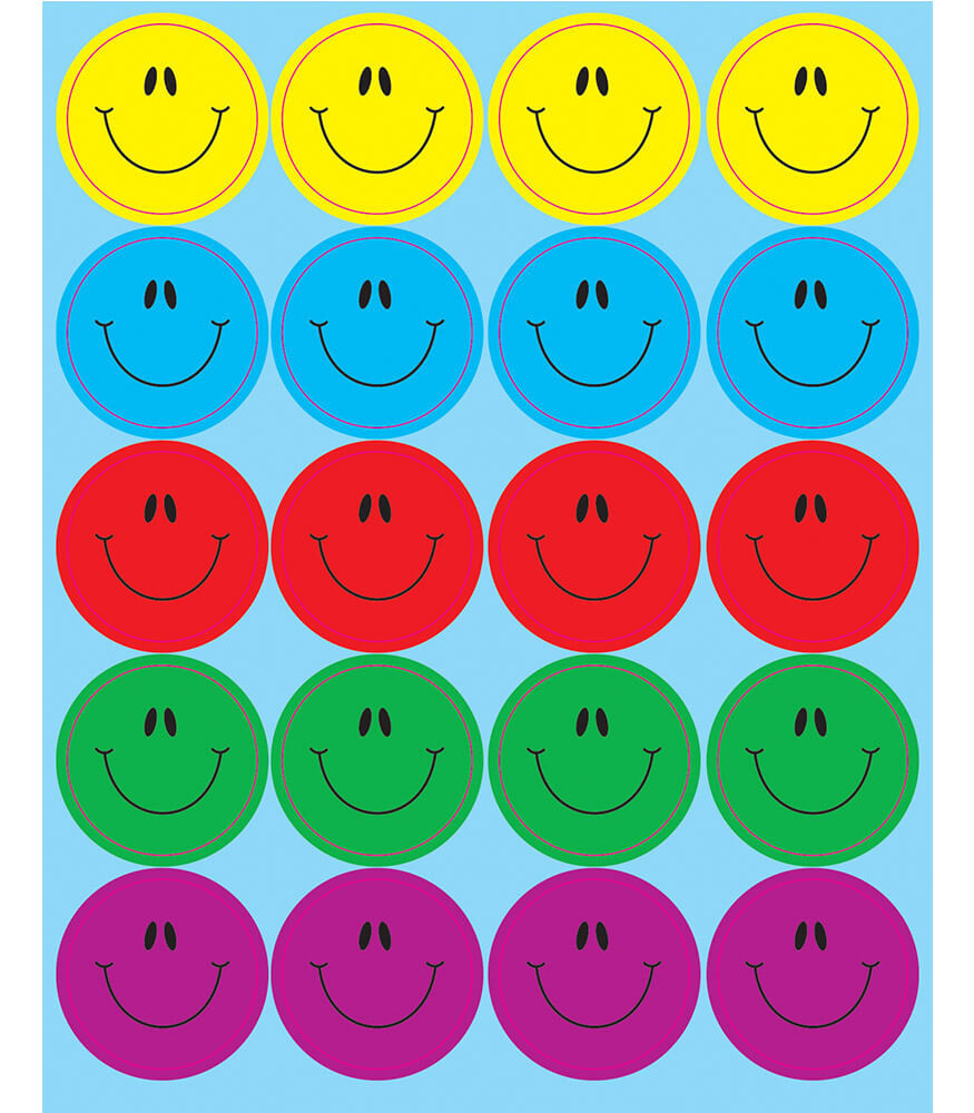 Smiley Faces Dazzl Stickers