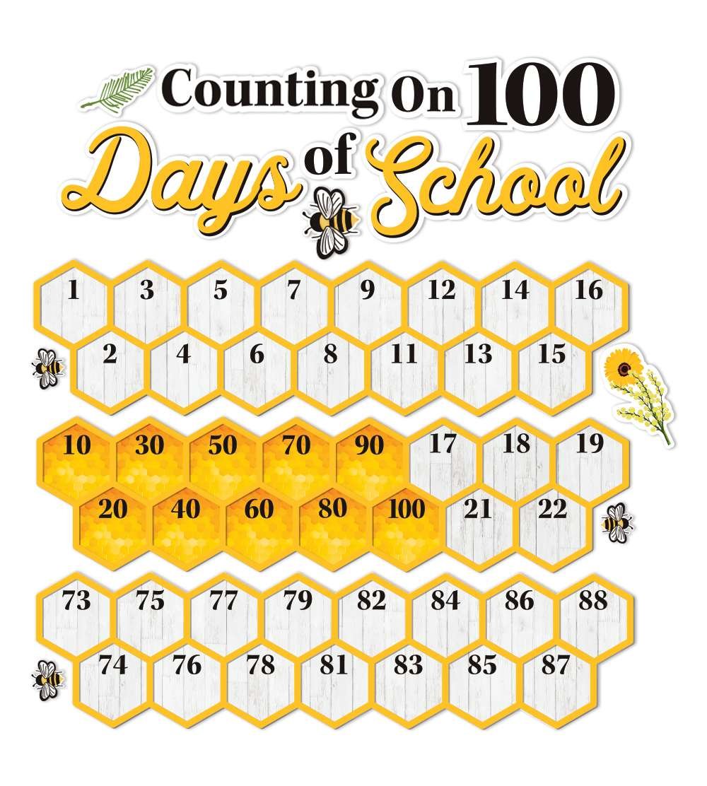 THE HIVE 100 DAYS OF SCHOOL MINI BULLETIN